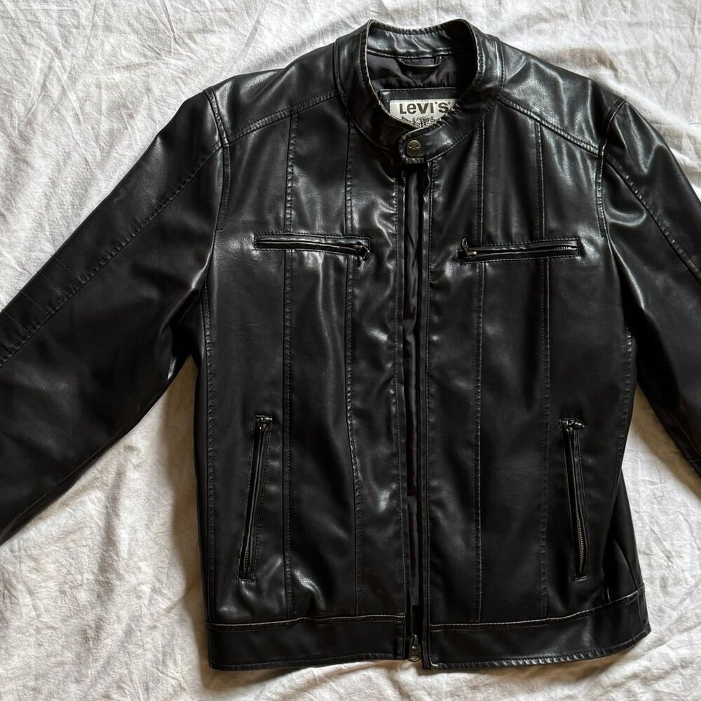 Levi's Medium Black Motorcycle Jacket
